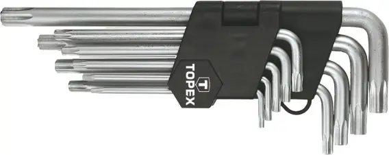 Klucze Torx T10-T50, zestaw 9 szt. Tani